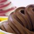 Italienisches Schokoladen-Frozen-Yogurt