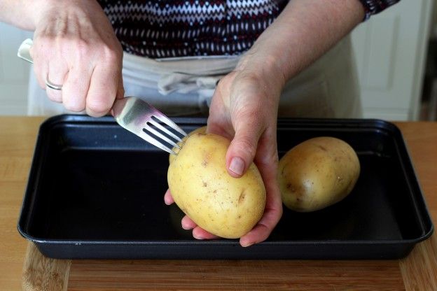 Kartoffeln einstechen
