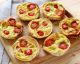 Mini-Quiches mit Tortillateig