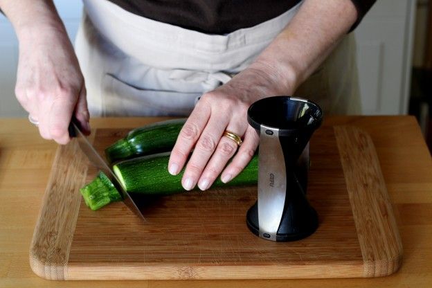 Zucchini vorbereiten