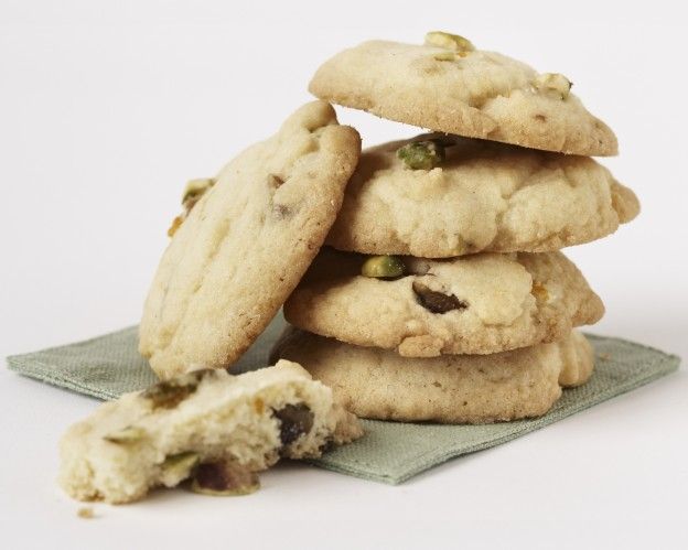 Pistazien- und Orangen-Cookies