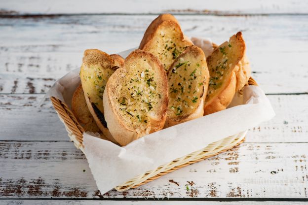 Gegrilltes Baguette