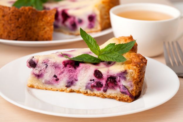 Blaubeer-Vanille-Tarte