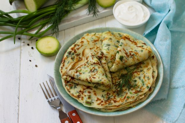 Zucchini-Pfannkuchen