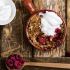 Baked Oats mit Himbeeren