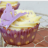 Helle Schmetterlings-Cupcakes