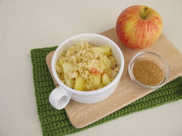 Apfel Crumble