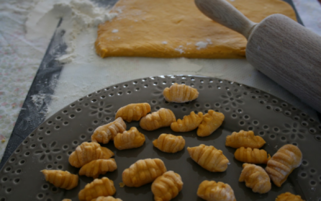 Gnocchi aus Hokaidokürbis