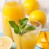 Selbstgemachte Orangenlimonade