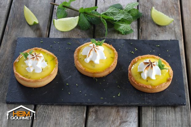 Kleine Mojito-Tartelettes