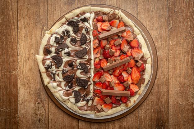 Süße Pizza