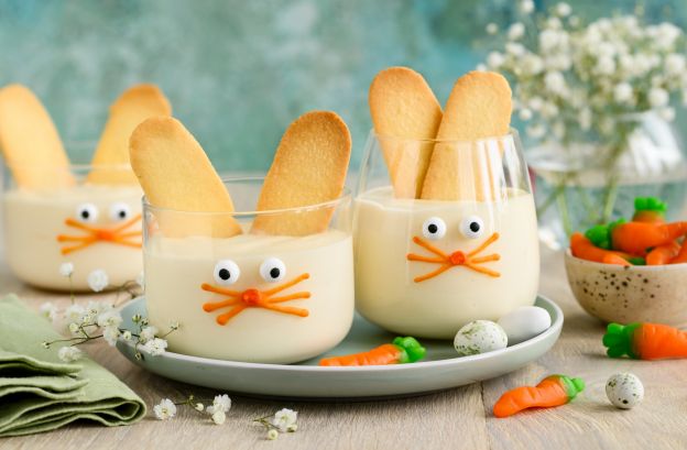 Hasen-Pudding