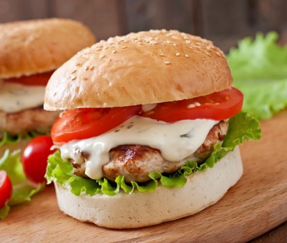 Burger mit Brie