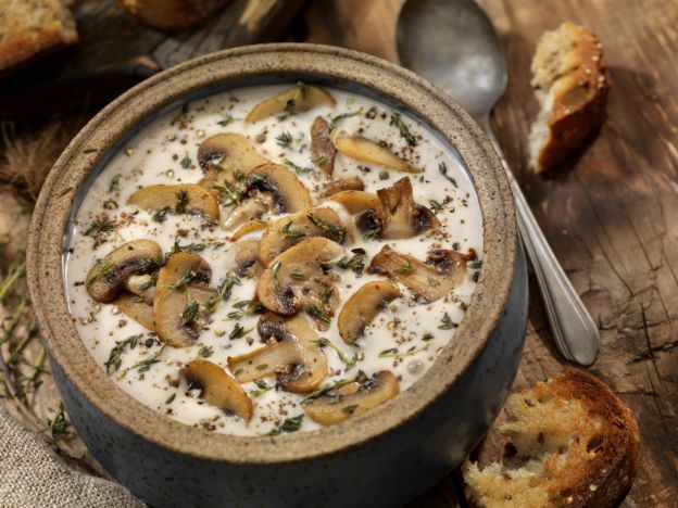 Cremige Steinpilzsuppe