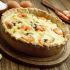 Quiche mit Garnelen