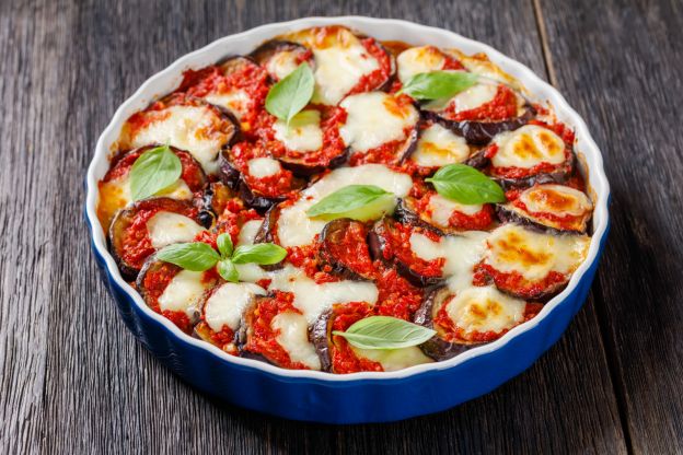 Auberginen Lasagne