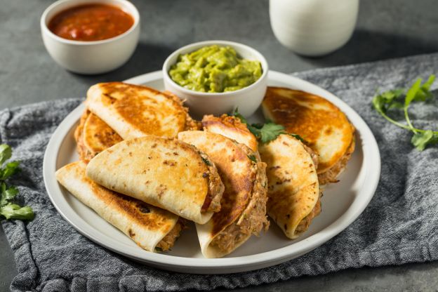 Quesadillas mit Hühnchen