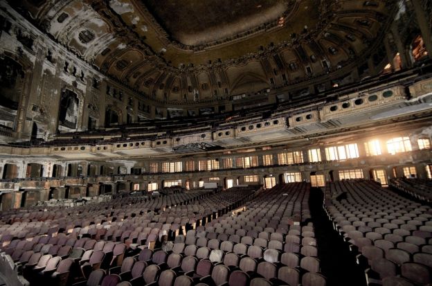 Ein verlassenes Barocktheater