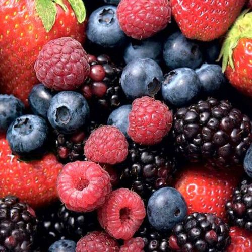Erdbeeren, Himbeeren, blaubeeren