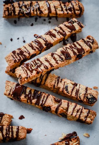 Schoko-Mandel-Biscotti