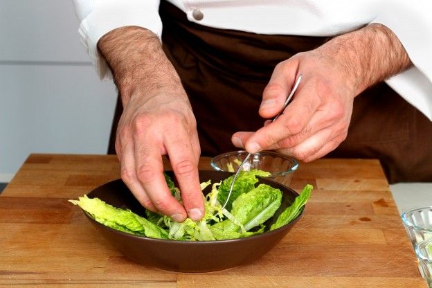 Salat anordnen