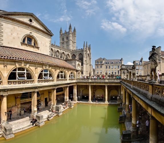 Nimm ein Bad in Bath, UK