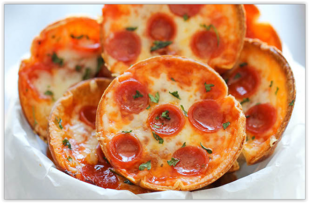 98. Minipizzen für die Party