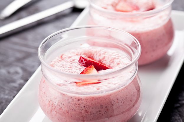 1. Erdbeermousse