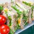 Sandwich mit Eiersalat