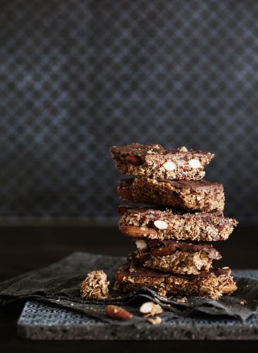 Schokoriegel mit Granola