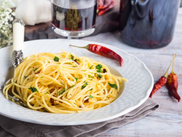 Spaghetti aglio e olio