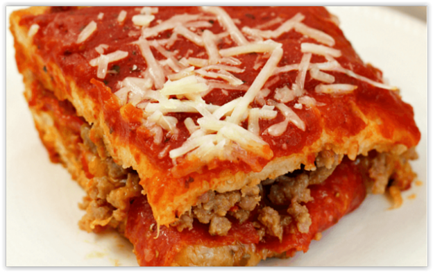 91. Gefüllte Pizza