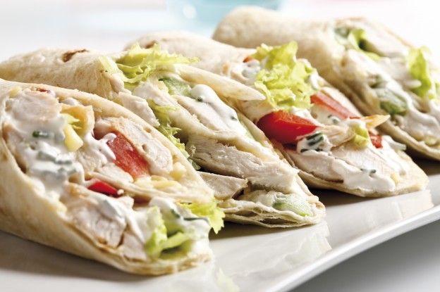 Hühnchenwraps