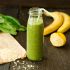 Smoothie mit Blattspinat und Banane