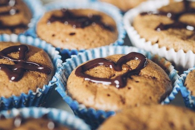 Nutella-Muffins