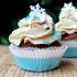 Lebkuchen Cupcakes mit pflaumiger Füllung und Zimt-mascarpone-creme