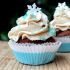 Lebkuchen Cupcakes mit pflaumiger Füllung und Zimt-mascarpone-creme