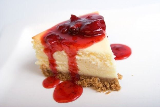 Käsekuchen mit Erdbeeren