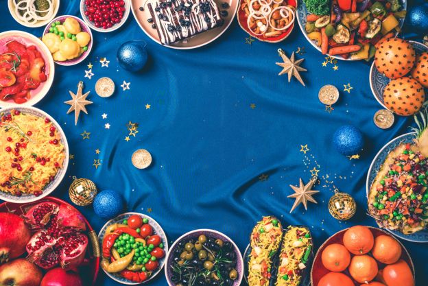 Weihnachtsgerichte für vegetarische oder vegane Gäste zubereiten
