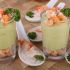 Verrines mit Avocado und Garnelen