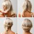 3. Doppelt geflochtener Haarknoten