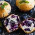Buttermilch-Blaubeeren-Muffins