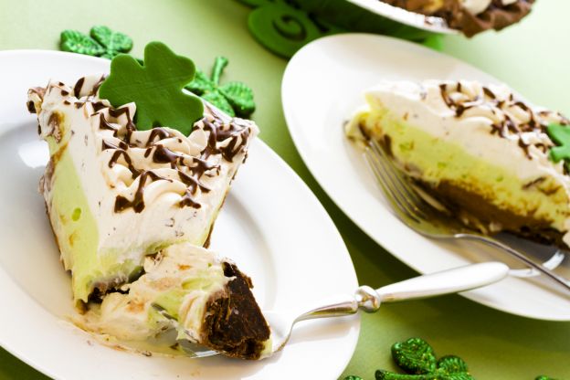 St. Patrick's Day Pfefferminz-Torte