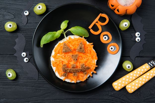 Spooky Karotten-Kürbis