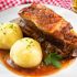 1. Krustenbraten mit Kartoffelklößen