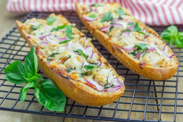 Überbackenes Baguette