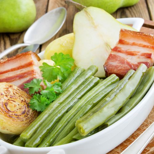 Birnen, Bohnen und Speck