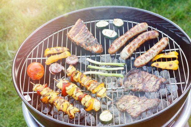 Zu viel Gedränge auf dem Grill