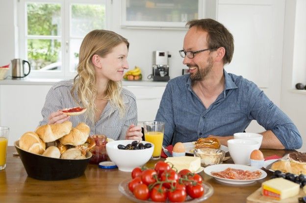 Ein reichhaltiges Frühstück