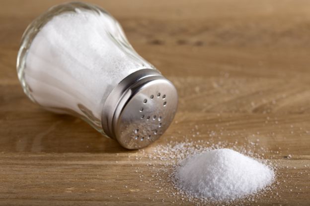 Salz gegen fettige haare
